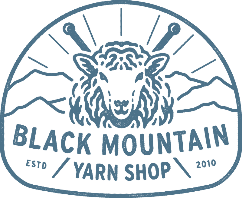 We invite you to visit our warm and welcoming shop located in historic downtown Black Mountain, North Carolina.  Take a break from the world around you; enjoy some time browsing our shop and dreaming up your next project.  You’ll find yarn, accessories, bags, books and so much more.